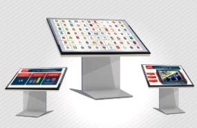 Сенсорные стойки с ПО