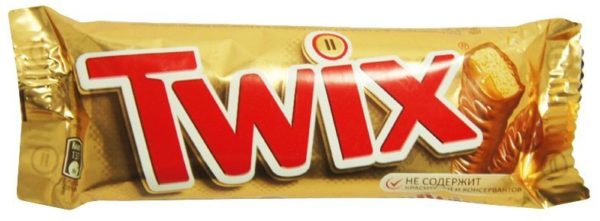 Шоколадный батончик TWIX коробка