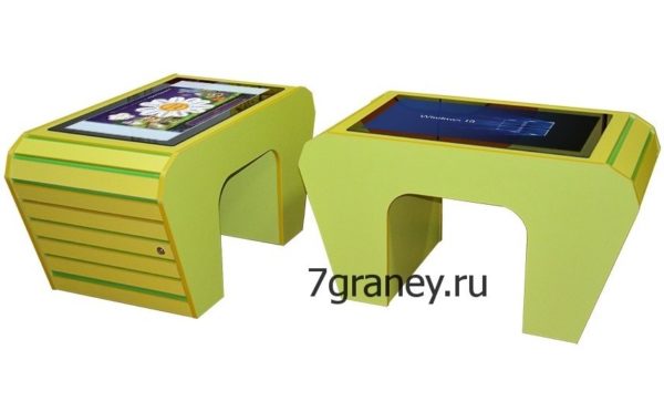 Интерактивный стол Зебрано micro