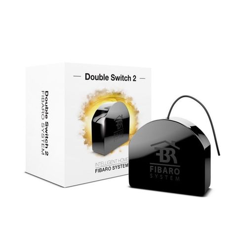 Встраиваемое двойное реле FIBARO Double Switch 2x15kW