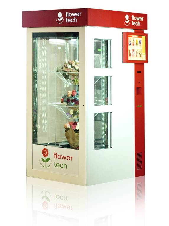 Торговый автомат для продажи цветов