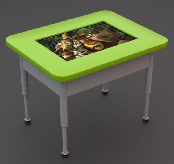 Интерактивный сенсорный стол Школьник напольный