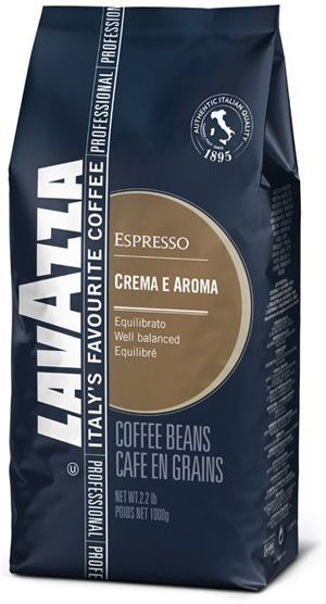 Кофе в зернах LAVAZZA Espresso Crema e Aroma