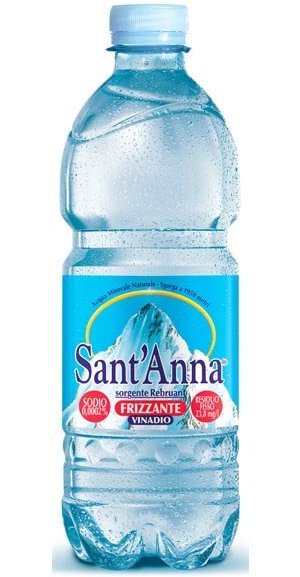 Минеральная вода SantAnna Di Vinadio с газом упаковка