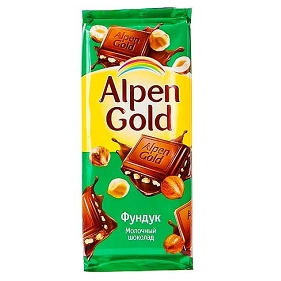 Шоколад Алпен ГОЛД в ассортименте коробка